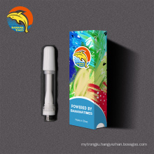 UK best selling child lock press 510 thread cartridge 1 ml free Custom logo empty 0.5ml ceramic cbd cartridge